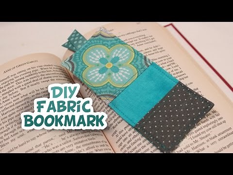 Fabric Bookmark | Easy How to | Whitney Sews