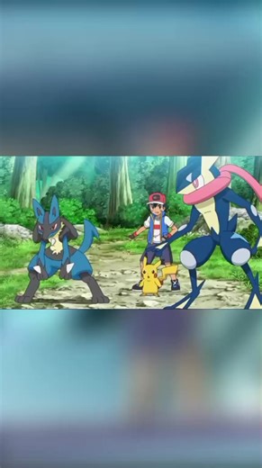 Mega Lucario y Greninja: ¡La Fusión Poderosa!