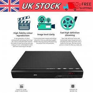 DVD Player TV Region Free DVD Players for TV DVD Play USB 3.0/2.0 Remote Control  | eBay UK