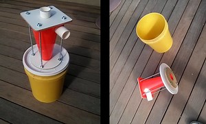 DIY Dust Cyclone A Traffic Cop Would Be Proud Of