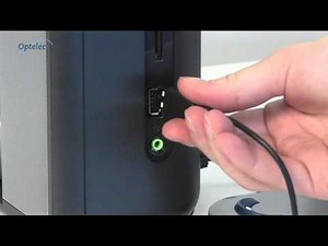 Text-to-Speech Optelec ClearReader+ Advanced: How to connect the feature pack?