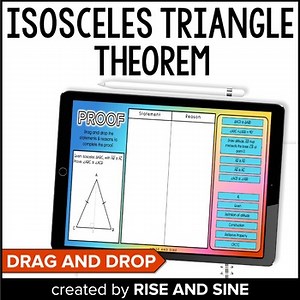 The Isosceles Triangle Theorem Proof Digital Activity
