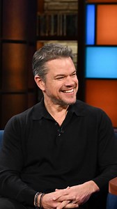 Can't decide who we like more -- Matt Damon's cat, or Chad The Cat Neurologist? #Colbert #MattDamon | The Late Show with Stephen Colbert