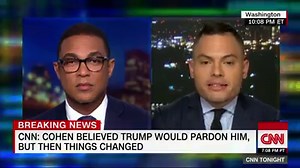 Michael Cohen, the former personal attorney for President Donald Trump who is now a key witness in special counsel Robert Mueller's Russia investigation, was under the impression Trump would offer him a pardon in exchange for staying on message in support of the President in discussions with federal prosecutors, according to two sources. https://cnn.it/2E79O7Z | Don Lemon