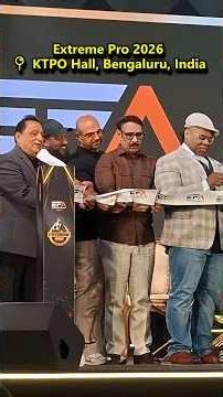 The opening ceremony of Extreme Pro Expo