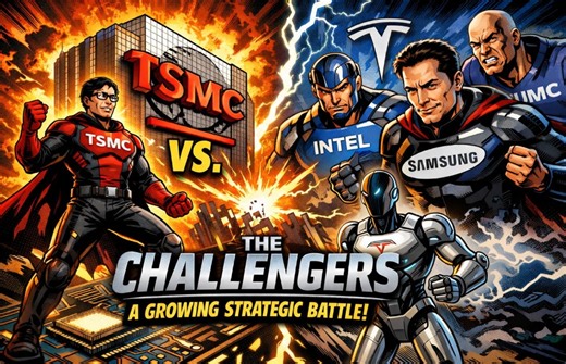 TSMC vs. Four Challengers: A Growing Strategic Battle in Semiconductor