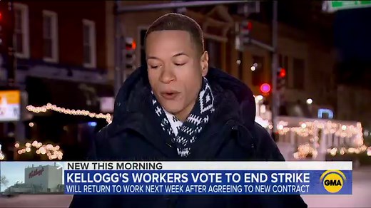 Kellogg’s workers end strike