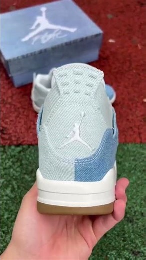 Air Jordan 4 Retro TEX Denim Worn Blue (Women's) IB6716-100 | Amofoot