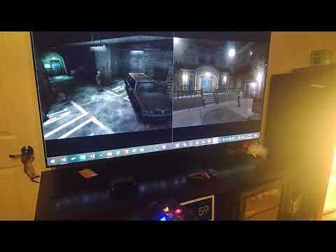 Resident Evil Outbreak - Local Multiplayer w/ PCSX2 and Obsrv