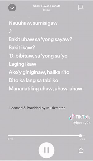 Uhaw Lyrics Karaoke | Dilaw | Singing Cover Song