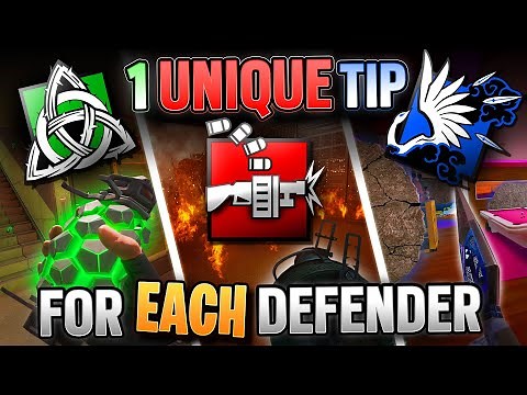 1 Tip to Master EVERY DEFENDER in Rainbow Six Siege