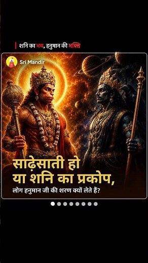 Shani Dev & Hanuman Ji: The Story Every Devotee Should Know | Sri Mandir