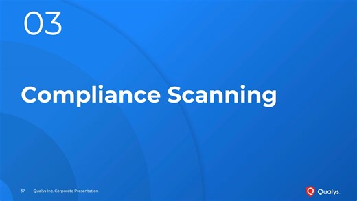 Compliance Scanning via Agent