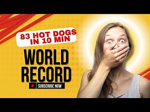 83 Hot Dogs in 10 Minutes - Competitive Eating Legend Joey Chestnut Sets New Record