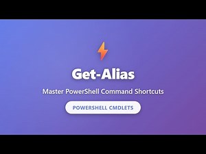 Get-Alias: Master PowerShell Command Shortcuts & Aliases | PowerShell Tutorial for Beginners