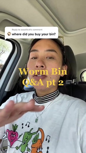 Reply to @aaaallie.tt pt 2 more worm bin Q&A #earthday #gardentok #wormbin #compost