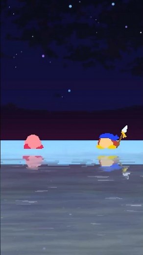 Kirby Vs Bandana Waddle Dee #shorts #fyp #youtubeshorts #gaming #yomihustle #animation #kirby