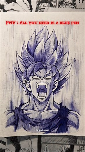 POV: All You Need Is A Blue Pen 🔵✍️ | Phone Edit Magic