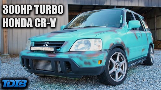 Big turbo Honda CR-V is hilariously dumb but fun