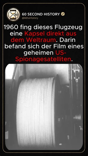 Dieses Flugzeug fing einen SATELLITEN #geschichte #history