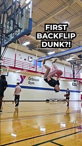 INSANE Backflip Dunk!