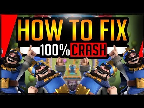 How to fix 100% Crashing Problem in Clash Royale Best Solutions(2019)