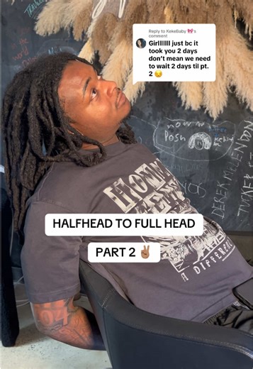 Half Head to Full Head Loc Transformation Part 2