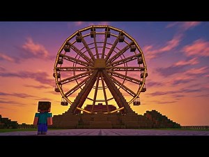 Building a WORKING Ferris Wheel in Minecraft Create (Easy Tutorial) #41