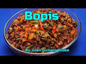 How to cook Bopis