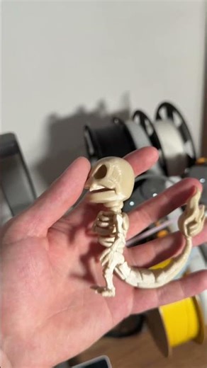 Charmander Skeleton na impressora 3D 🔥💀