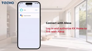 TEEHO G1 Gateway for Smart Door Lock with Smart Plug, WiFi Bridge for Remote Lock Control, App-Controlled Power Outlet, Smart Hub Compatible with KK Home APP and Alexa Voice Control
