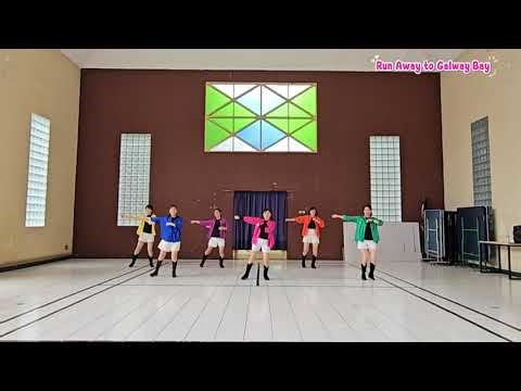 Run Away to Galway Bay Line Dance //Choreographer : Rob Fowler (ES) - February 2026