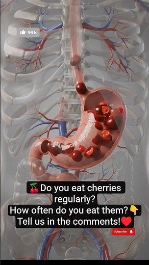 What Happens When You Eat Cherries Every Day? 🍒 | The Effects on Your Body #realfruit #fruitlove