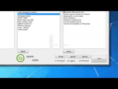 Como jugar Open Rails MP