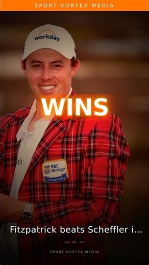⛳️ FITZPATRICK WINS RBC Heritage #RBCHeritage