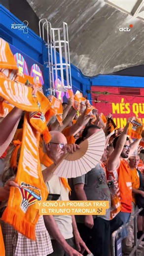 Y SONÓ LA PROMESA TRAS EL TRIUNFO TARONJA 🎶🧡 #PlayoffLigaEndesa