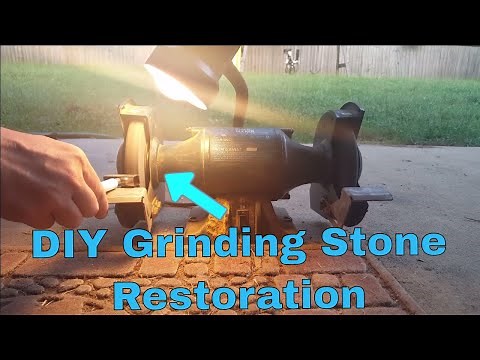 ⚠ How to Restore A Bench Grinder Stone ⚠