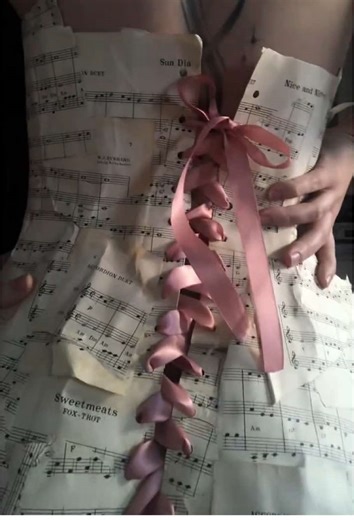 Creating a Stunning Paper Mache Corset Dress