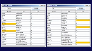 C#, JAVA,PHP, Programming ,Source Code: Java Search and Highlight a JTable Cell