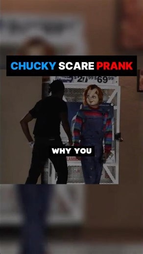 CHUCKY SCARE PRANK 😬