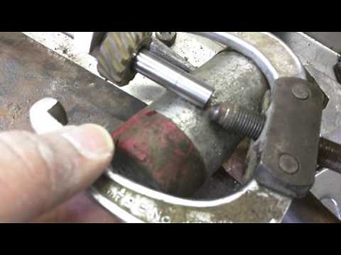 How to pull a Ford Distributor Gear off a small block Ford.