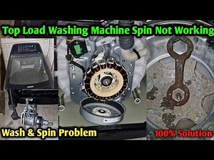 Spin Not Working |Drum Not Rotating |16kg Samsung Top Load Fully Automatic Washing Machine |#washer