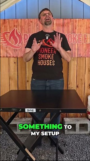 Heat-Resistant Grill Table - Perfect for Outdoor Cooking #shorts