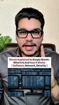 What Is Bitcoin and How Does It Actually Work? Simple Explanation #bitcoinindia