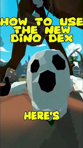 HOW TO USE THE NEW DINODEX! #ug #vr