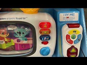 VTech Explore & Learn Smart TV Toy with 10 Channels, Music, Lights & Sounds Toy Review #vtech