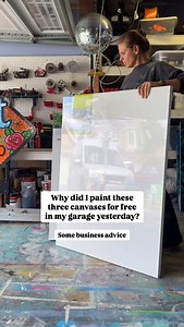 The best advice for running a business: be fair. People remember it. And if they don’t, then they’re not the type of clients you want in your life. And at least you’ll be able to sleep at night knowing you did the right thing. I give away a lot of my art and time…but I find that a lot of good things come my way. I’m excited to see these paintings hung in my client’s new space! #hannasmurals #sandiegomurals #freeart #giveitaway #muralist #arttips #artadvice #businessadvice #femaleartists #mural #