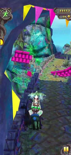 Temple Run 2 Chinese Version Holi Festival Map Update 🎨🌈 | Amazing Run Gameplay #shorts