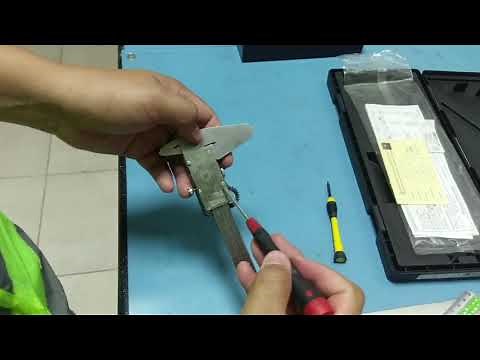 HOW TO FIX A DIGITAL CALIPER WITH ''BLINKING LINES'' ERROR