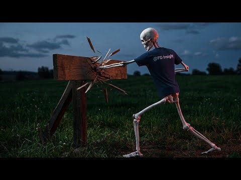 Skeleton vs Everything: Ultimate Destruction Test! 💀💥 | FD Insight 